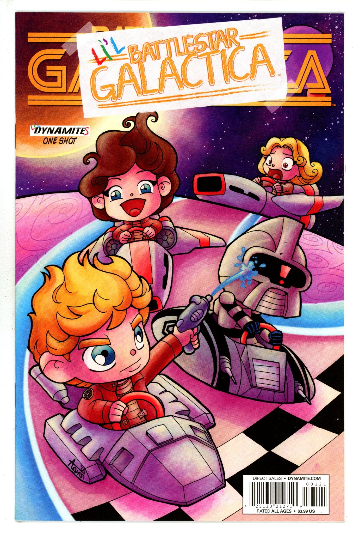 Li'l Battlestar Galactica 1 Garbowska Variant (2014)