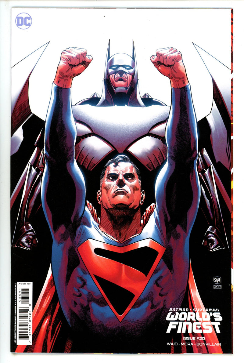 Batman Superman Worlds Finest 20 Sampere Incentive Variant NM+ (2023)