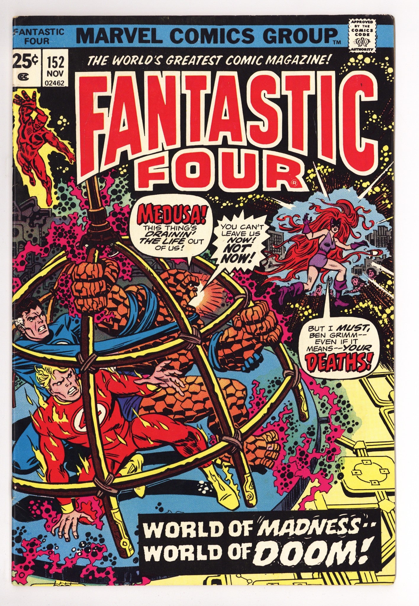 Fantastic Four Vol 1 152 FN (6.0) (1974) 
