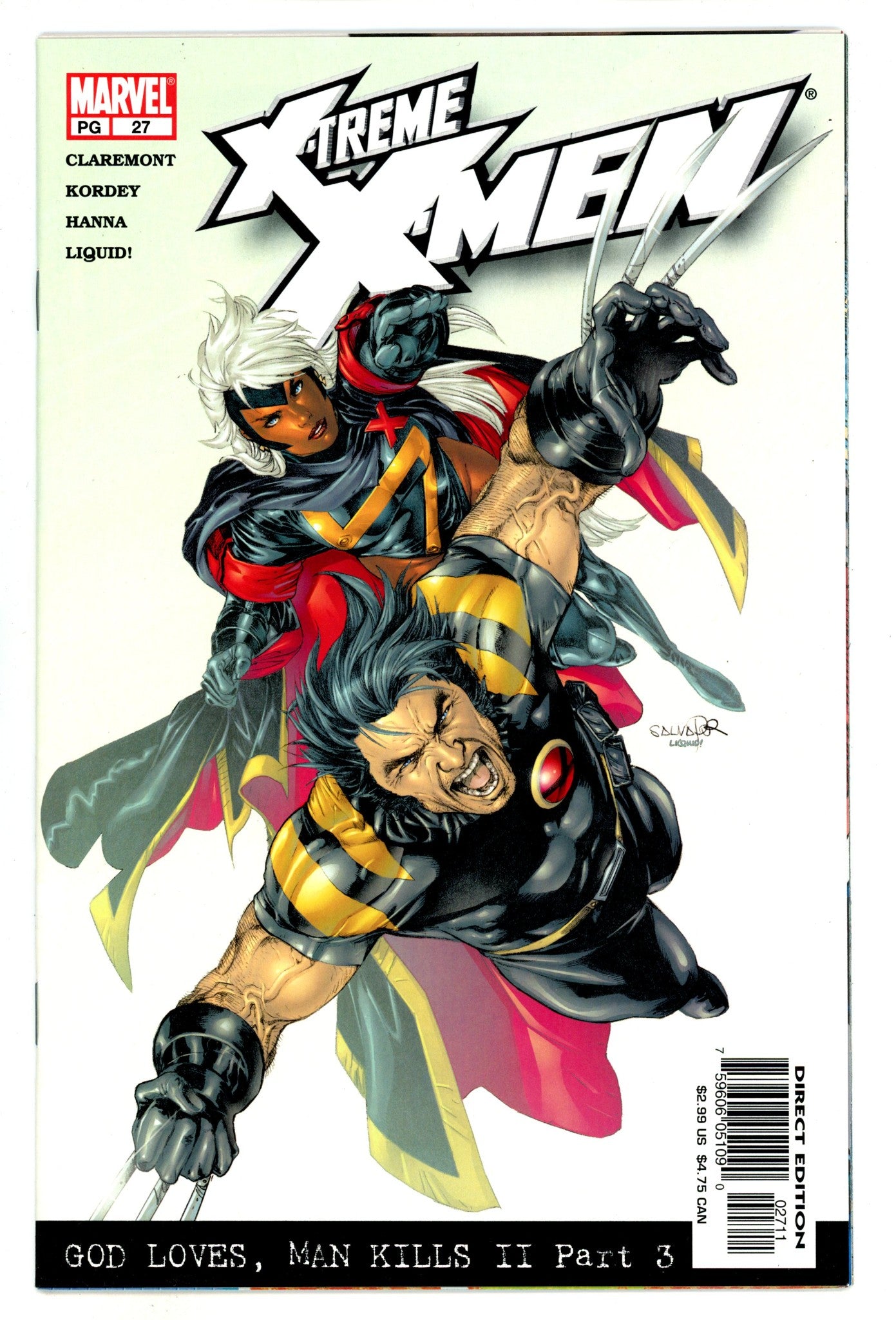 X-Treme X-Men Vol 1 27 High Grade (2003) 