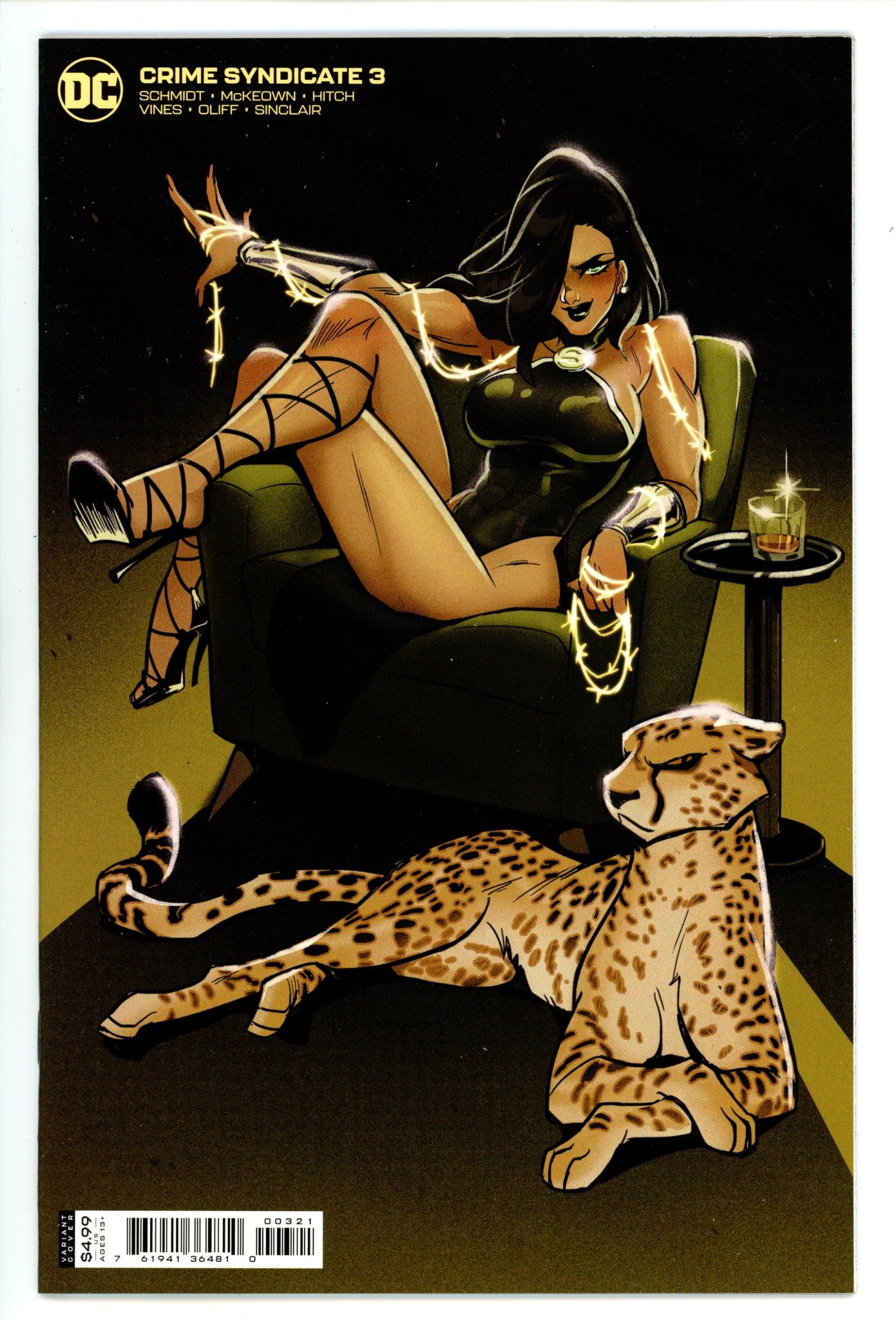 Crime Syndicate 3 High Grade (2021) Tarr Variant 