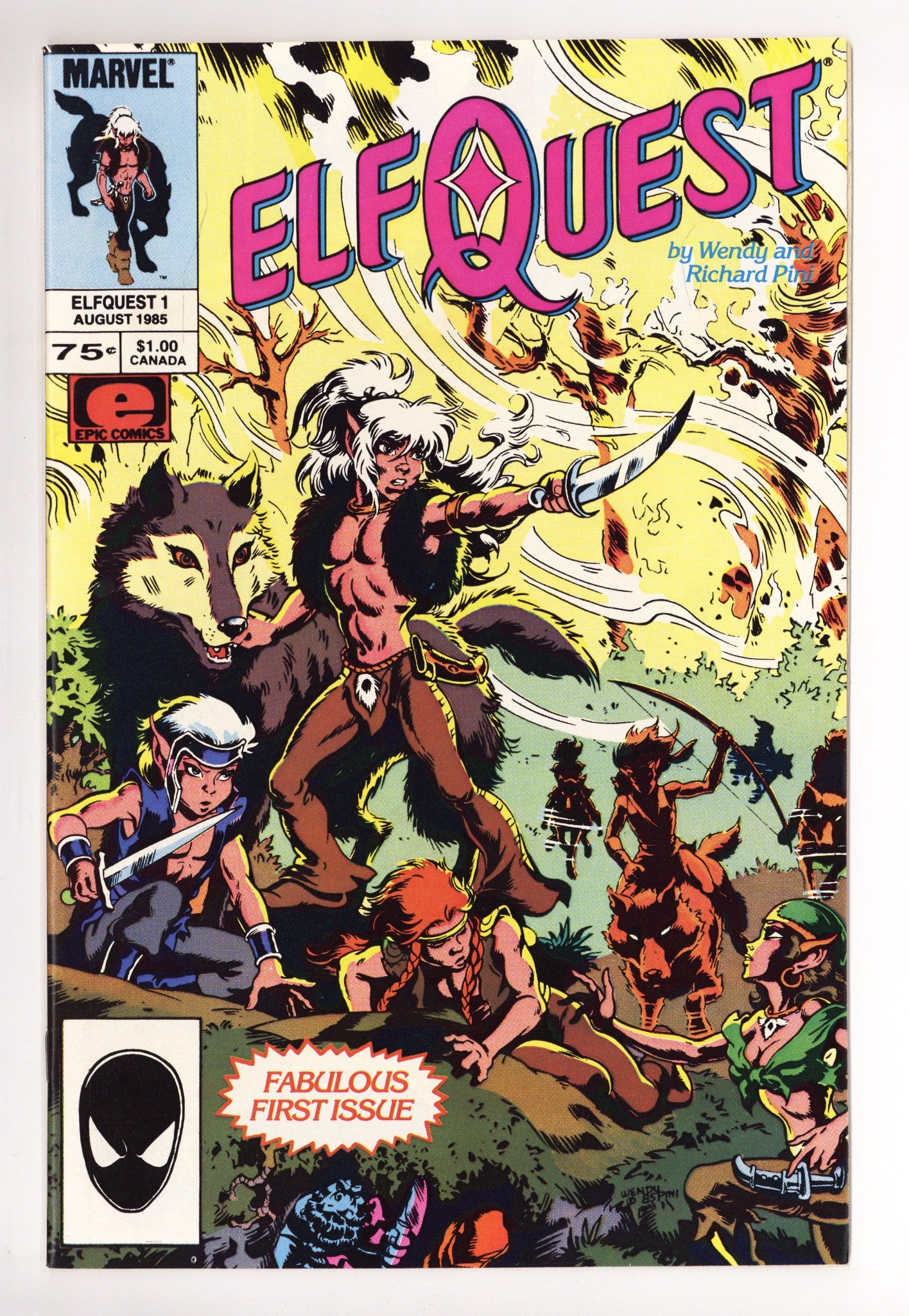 ElfQuest Vol 1 1 Mid Grade (1985) 