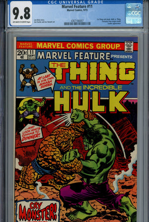 Marvel Feature Vol 1 11 CGC 9.8 (NM/M) (1973) 