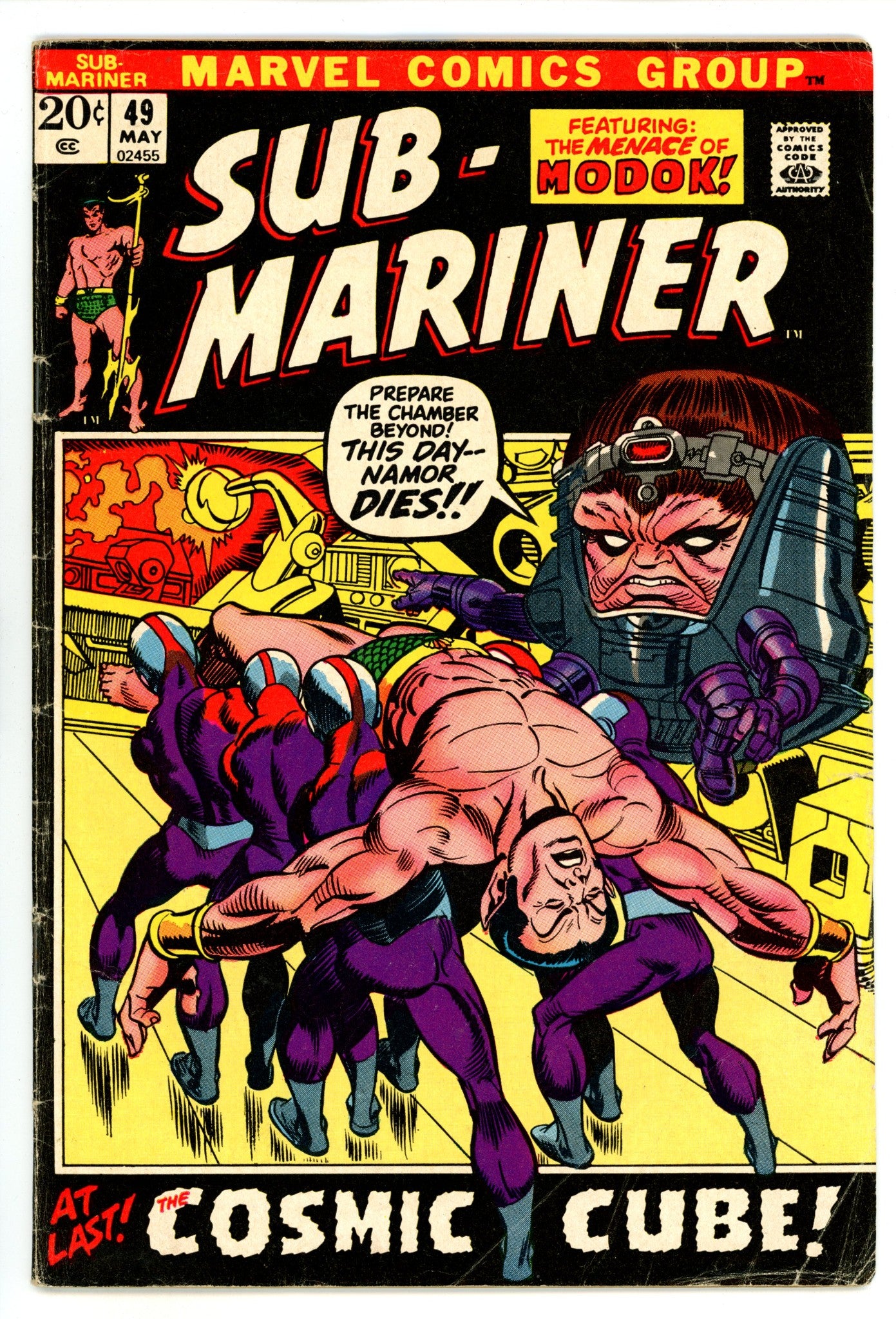 Sub-Mariner Vol 1 49 VG- (3.5) (1972) 