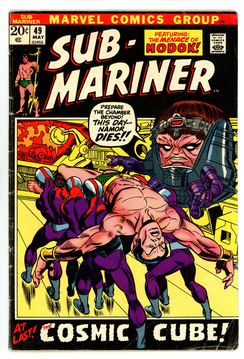 Sub-Mariner Vol 1 49 VG- (3.5) (1972) 