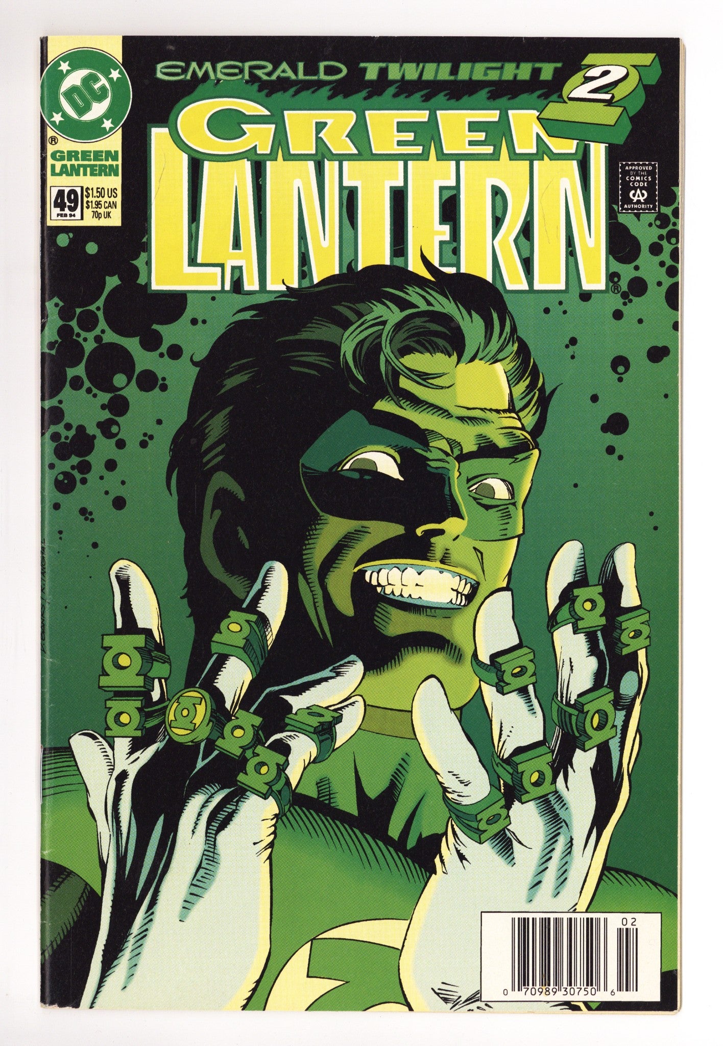 Green Lantern Vol 3 49 FN- (5.5) (1994) Newsstand 