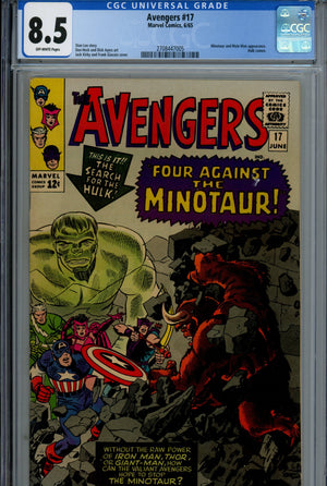 The Avengers Vol 1 17 CGC 8.5 (VF+) (1965) 