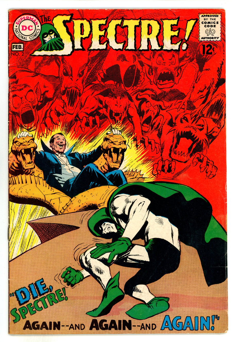 The Spectre Vol 1 2 VG/FN (5.0) (1968) 