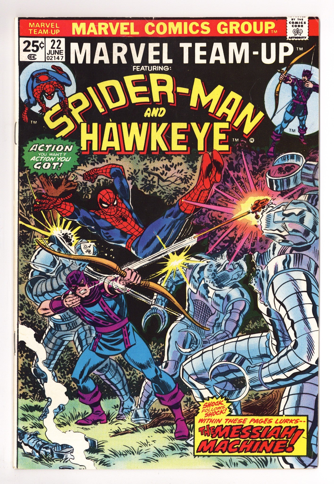 Marvel Team-Up Vol 1 22 FN+ (6.5) No MVS (1974) 