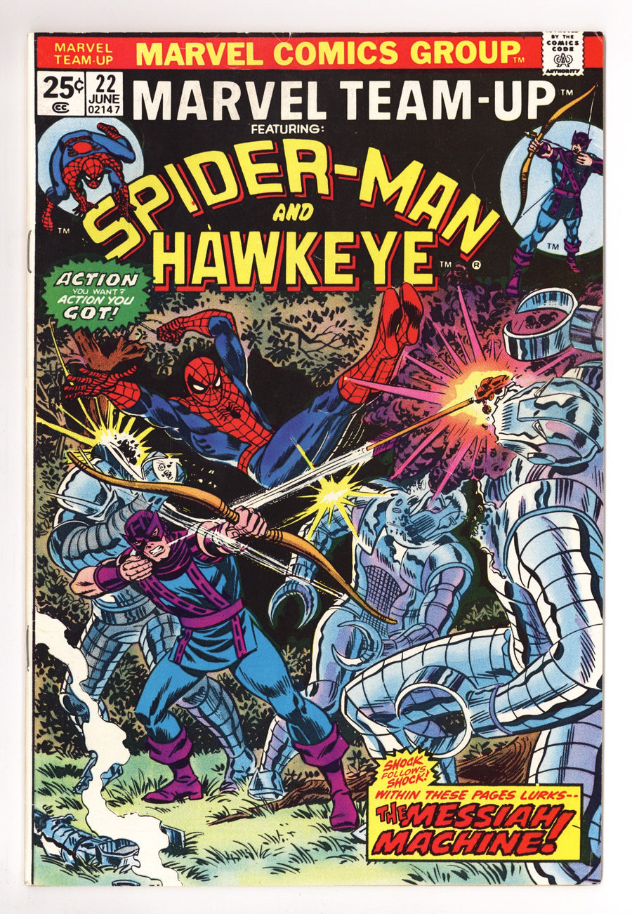 Marvel Team-Up Vol 1 22 FN+ (6.5) No MVS (1974) 