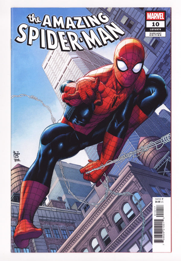 Amazing Spider-Man Vol 7 10 Siqueira Incentive NM- (2025)