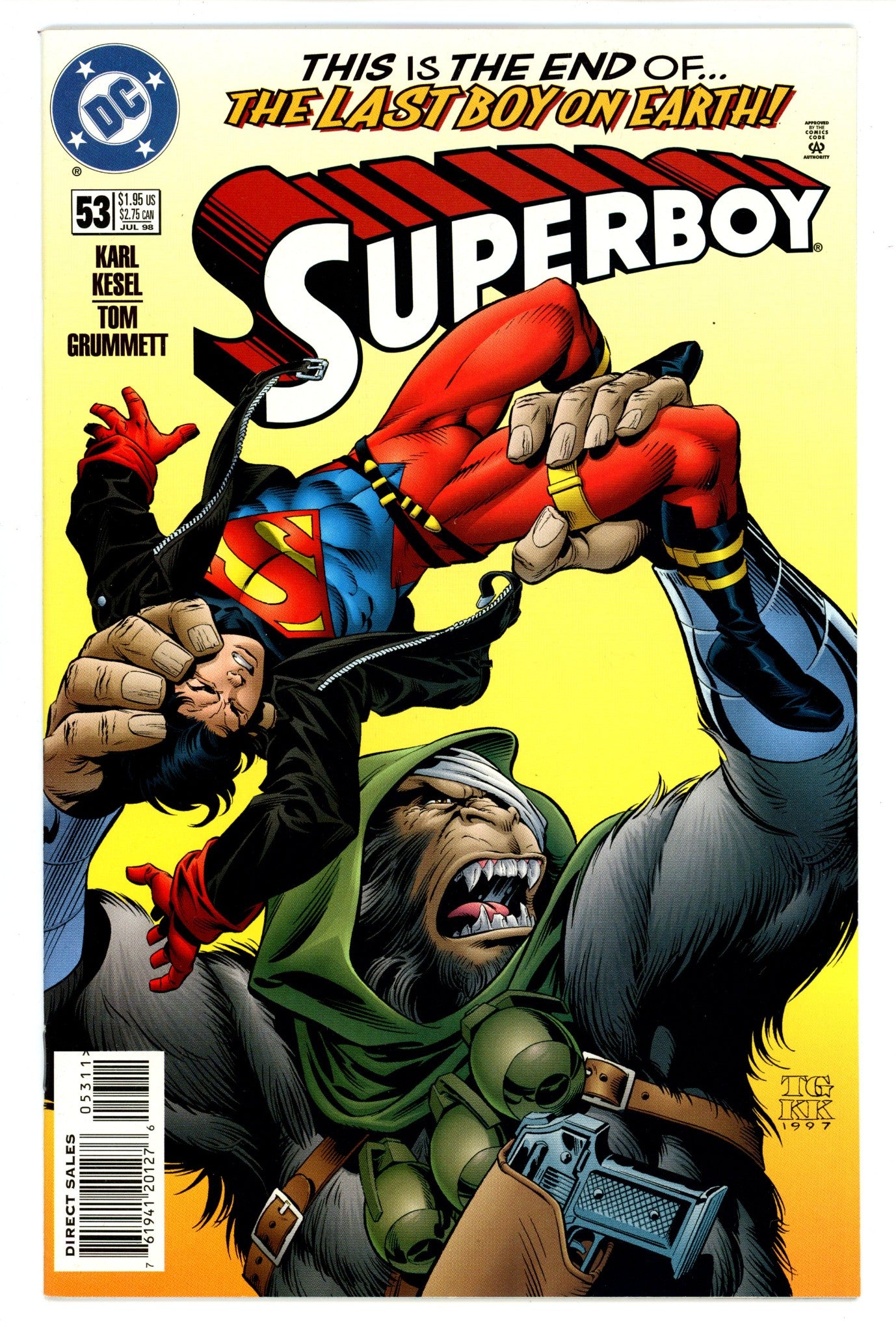 Superboy Vol 3 53 High Grade (1998) 