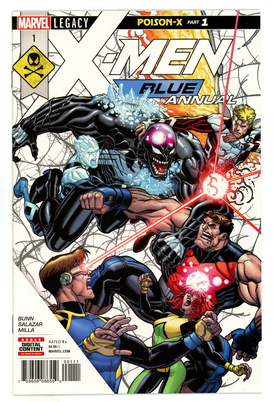 X-Men Blue Annual  1  High Grade  (2018)  