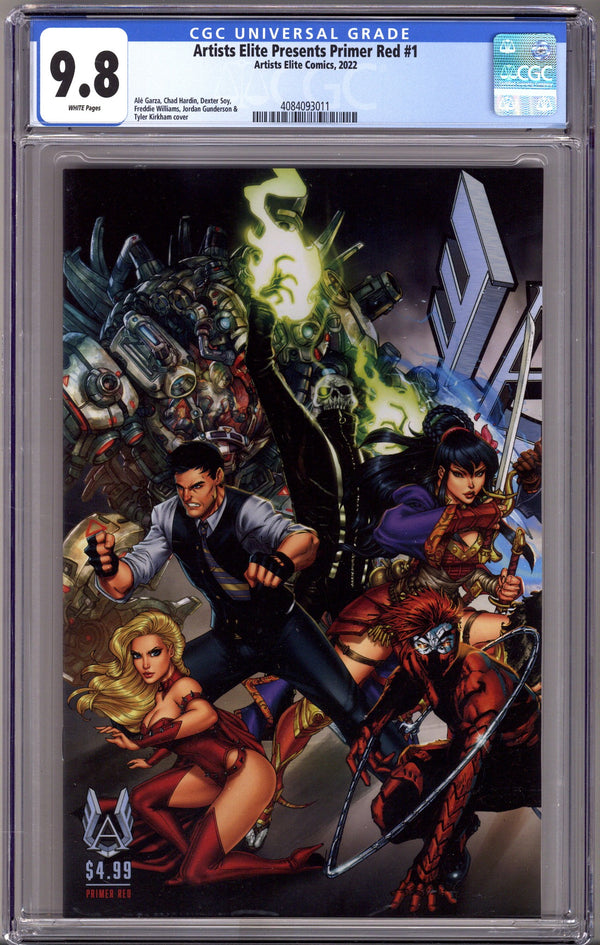 Artist Elite Primer Red [nn] CGC 9.8 (NM/M) (2022)