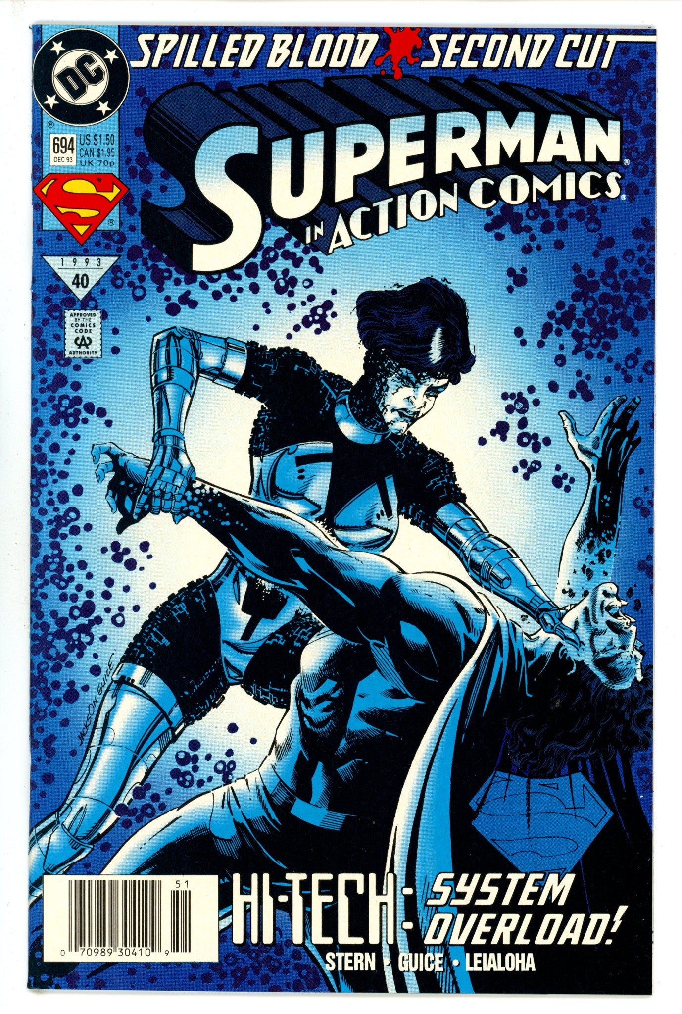 Action Comics Vol 1 694 Newsstand (1993)