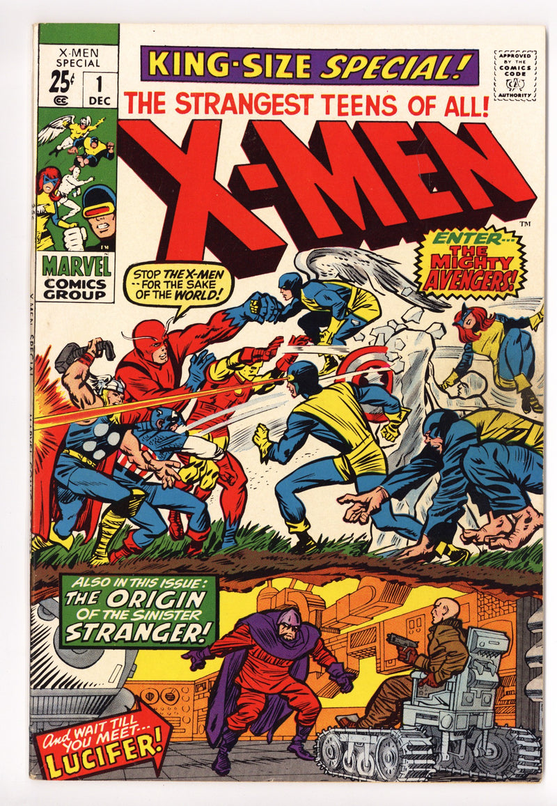 X-Men Annual Vol 1 1 FN/VF (7.0) (1970) 