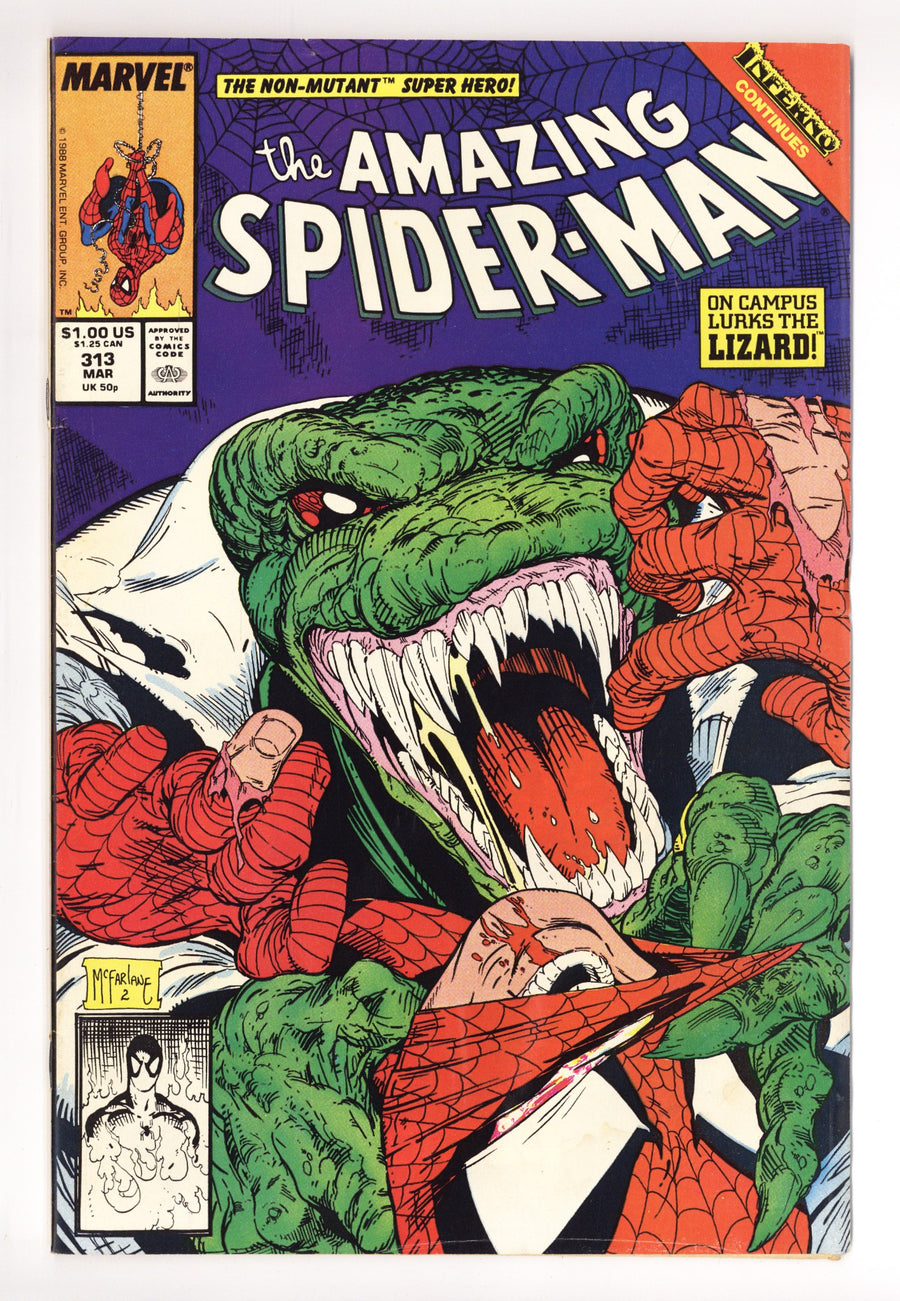 The Amazing Spider-Man Vol 1 313 GD/VG (3.0) (1989) 