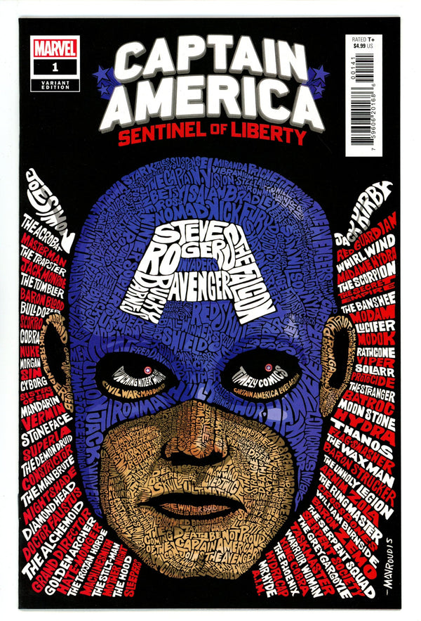Captain America: Sentinel of Liberty Vol 2 1 High Grade (2022) Mavroudis Variant