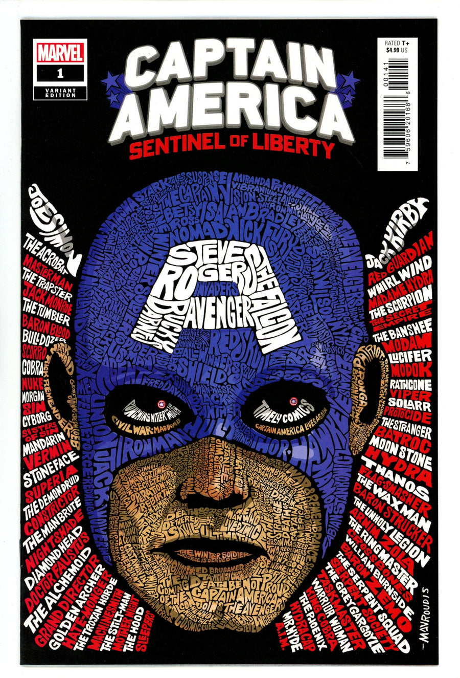 Captain America: Sentinel of Liberty Vol 2 1 High Grade (2022) Mavroudis Variant 