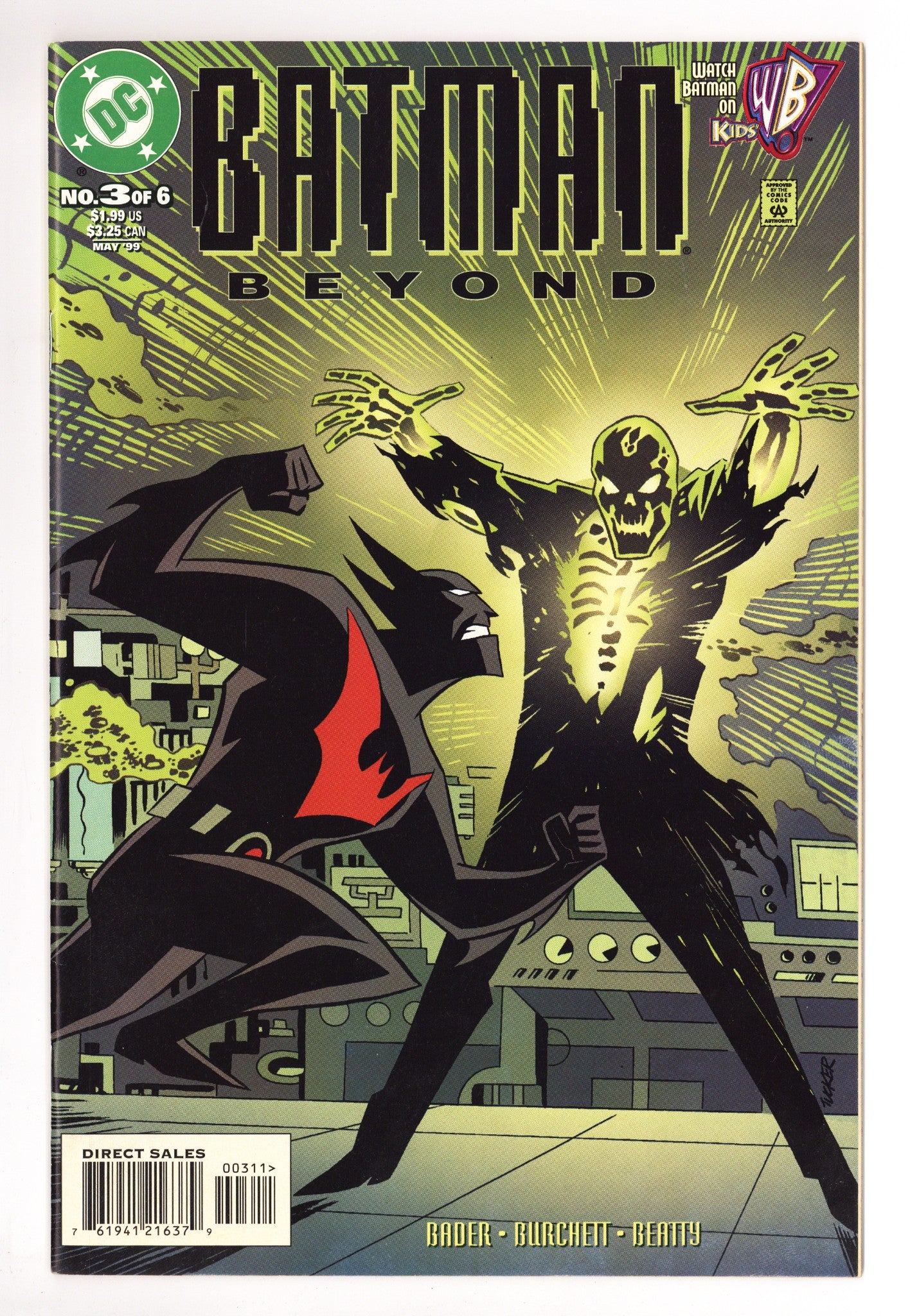 Batman Beyond Vol 1 3 FN+ (6.5) (1999) 