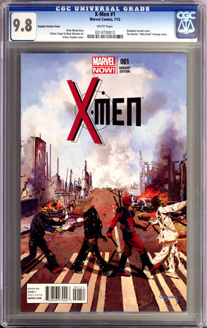 X-Men Vol 3 1 CGC 9.8 (NM/M)   (2013) Suydam Homage   Variant