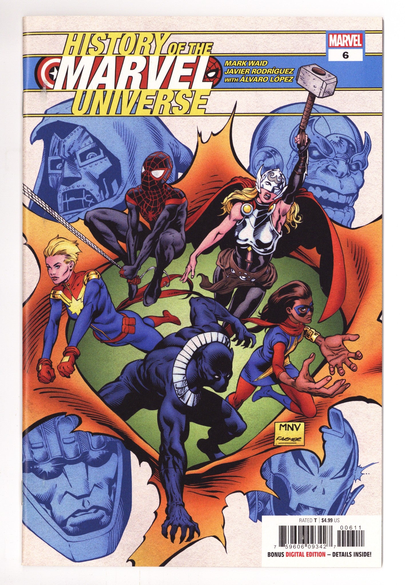 History of the Marvel Universe Vol 2 6 High Grade (2020) 