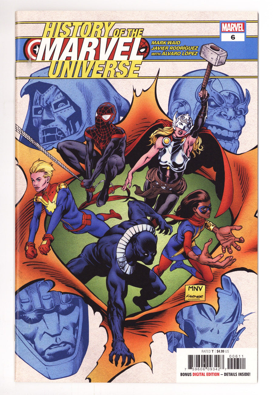 History of the Marvel Universe Vol 2 6 High Grade (2020) 