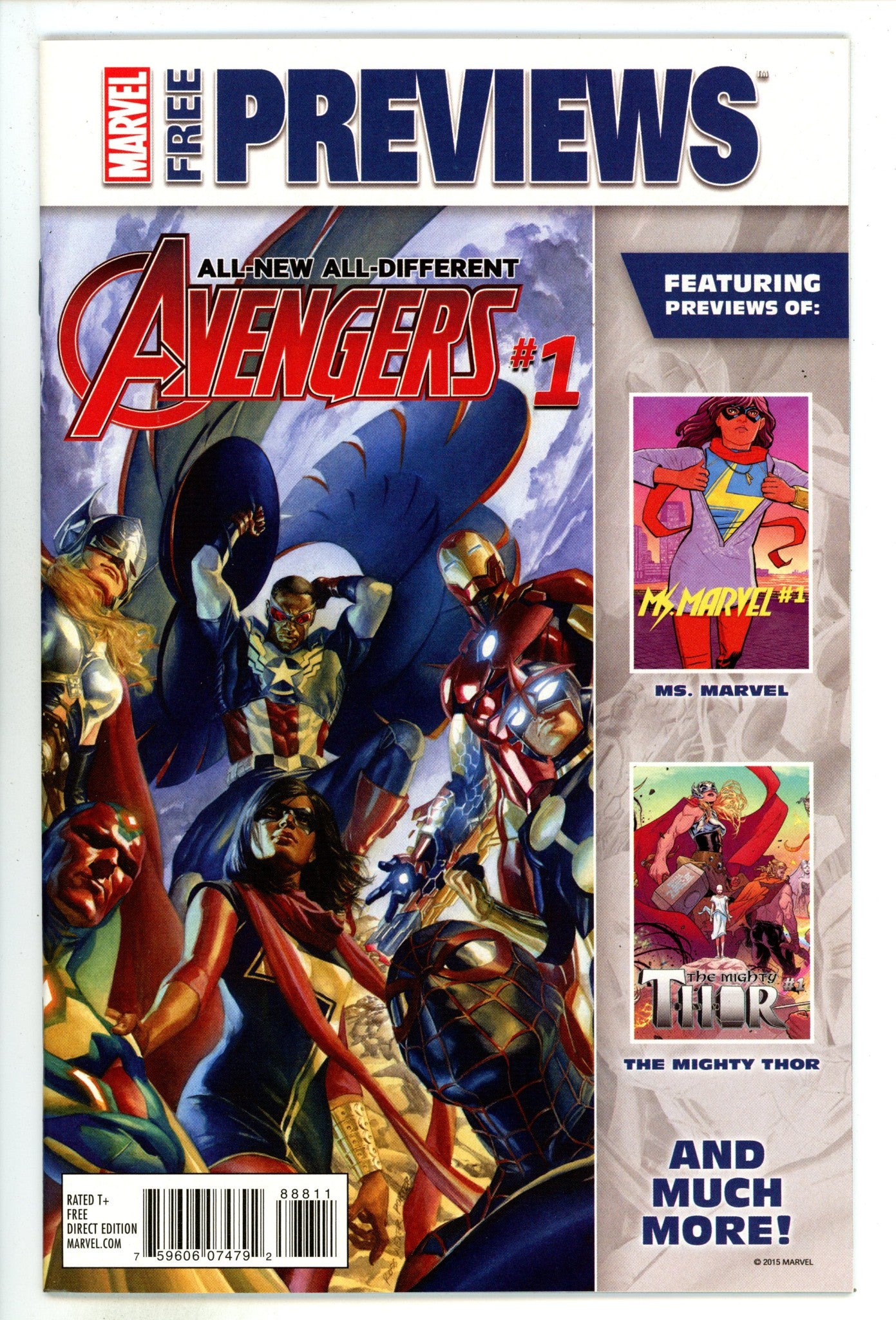 Marvel Free Previews Avengers [nn] High Grade (2016) 