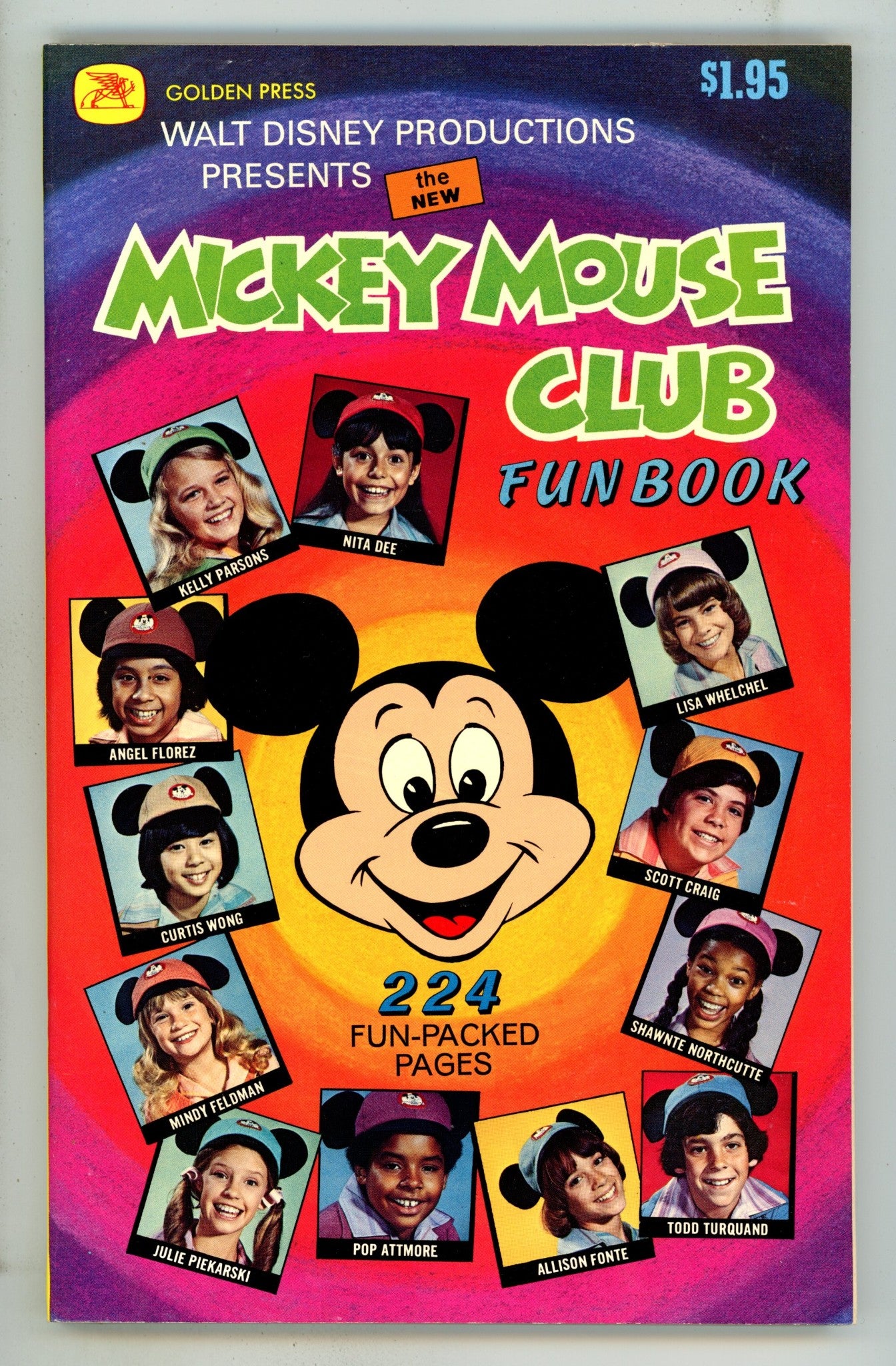 The New Mickey Mouse Club Fun Book TPB Vol 11190 High Grade (1977) 