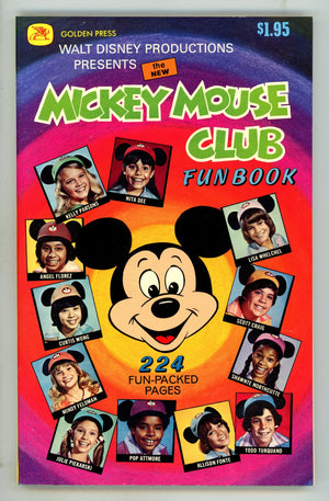The New Mickey Mouse Club Fun Book TPB Vol 11190 High Grade (1977)