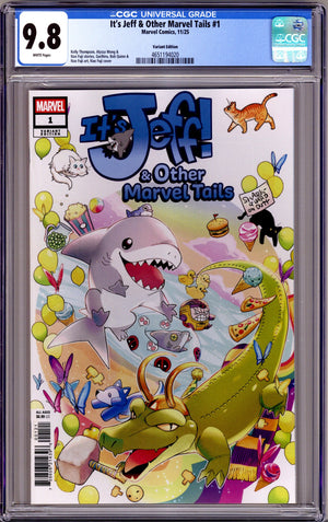 It's Jeff & Other Marvel Tails 1 CGC 9.8 (NM/M) (2025) Fuji Variant 