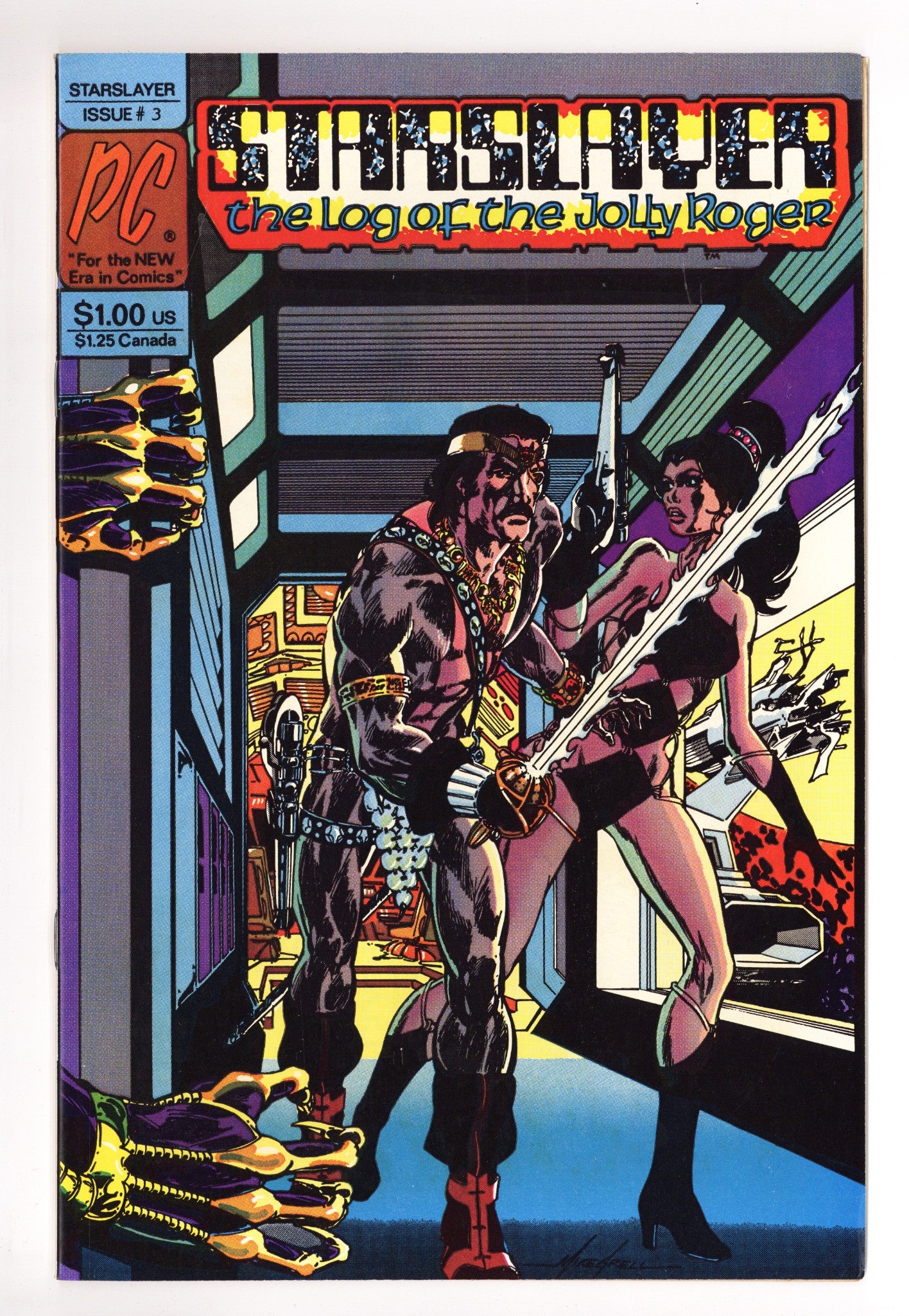Starslayer Vol 1 3 VF+ (8.5) (1982) 