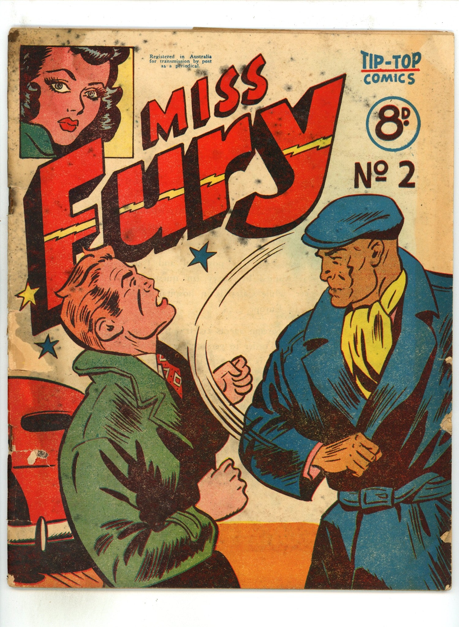 Tip Top Comics - Miss Fury Special 2 FR (1.0) (1950) 