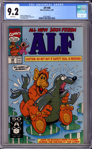 ALF 48 CGC 9.2 (NM-) (1991)