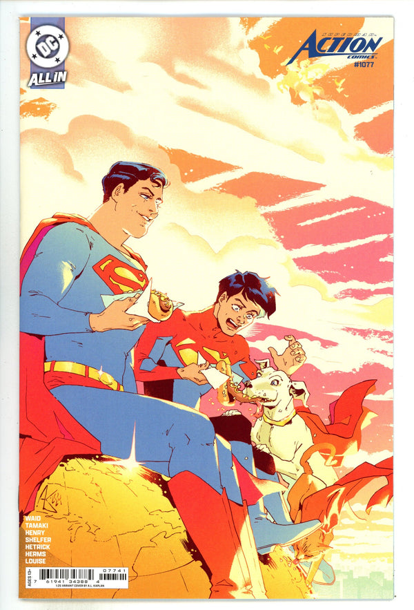 Action Comics Vol 3 1077 Kaplan Incentive Variant NM- (2024)