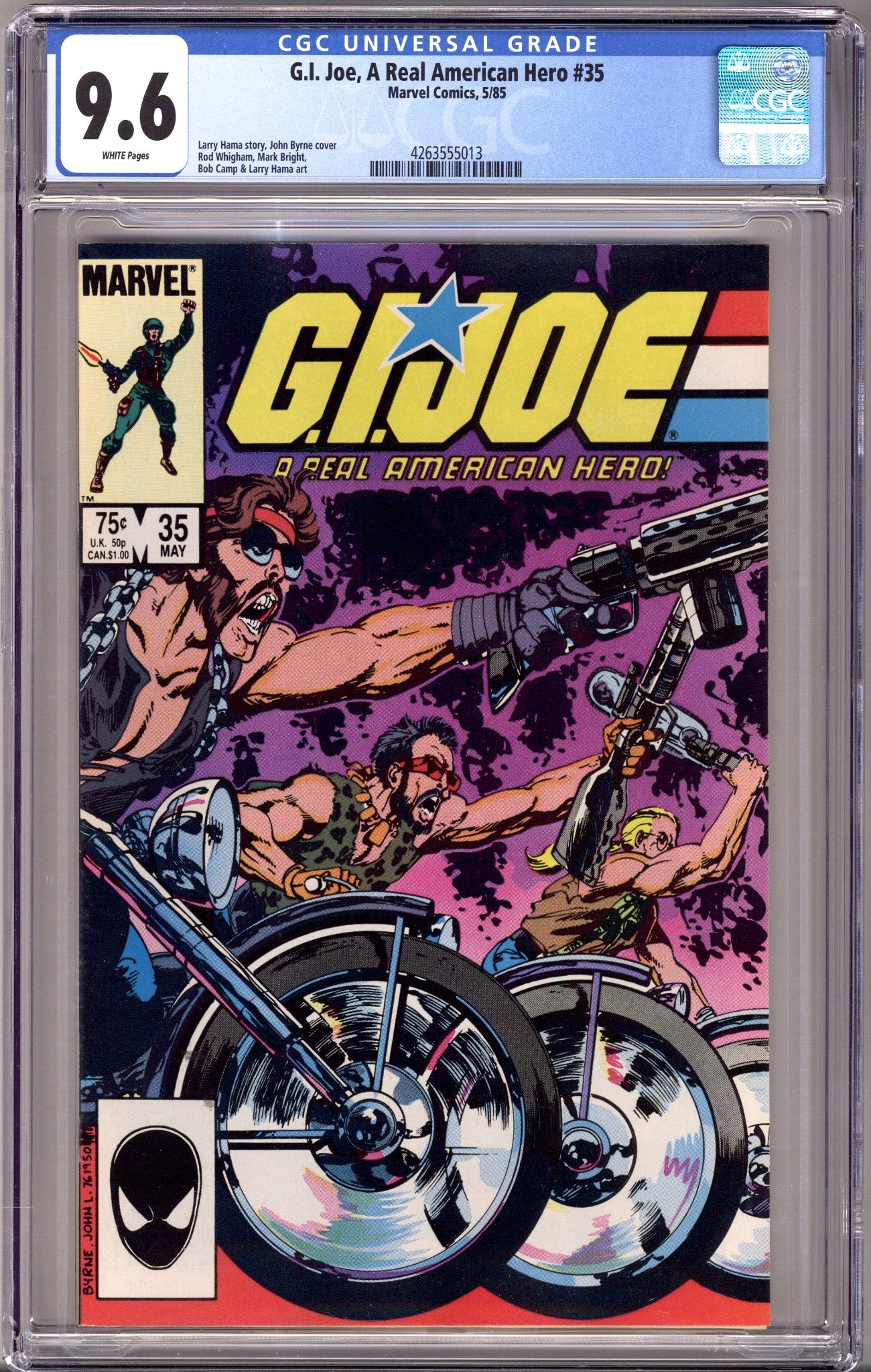 G.I. Joe, A Real American Hero 35 CGC 9.6 (NM+) (1985) 