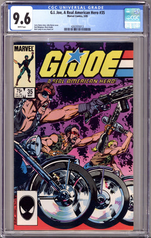 G.I. Joe, A Real American Hero 35 CGC 9.6 (NM+) (1985)