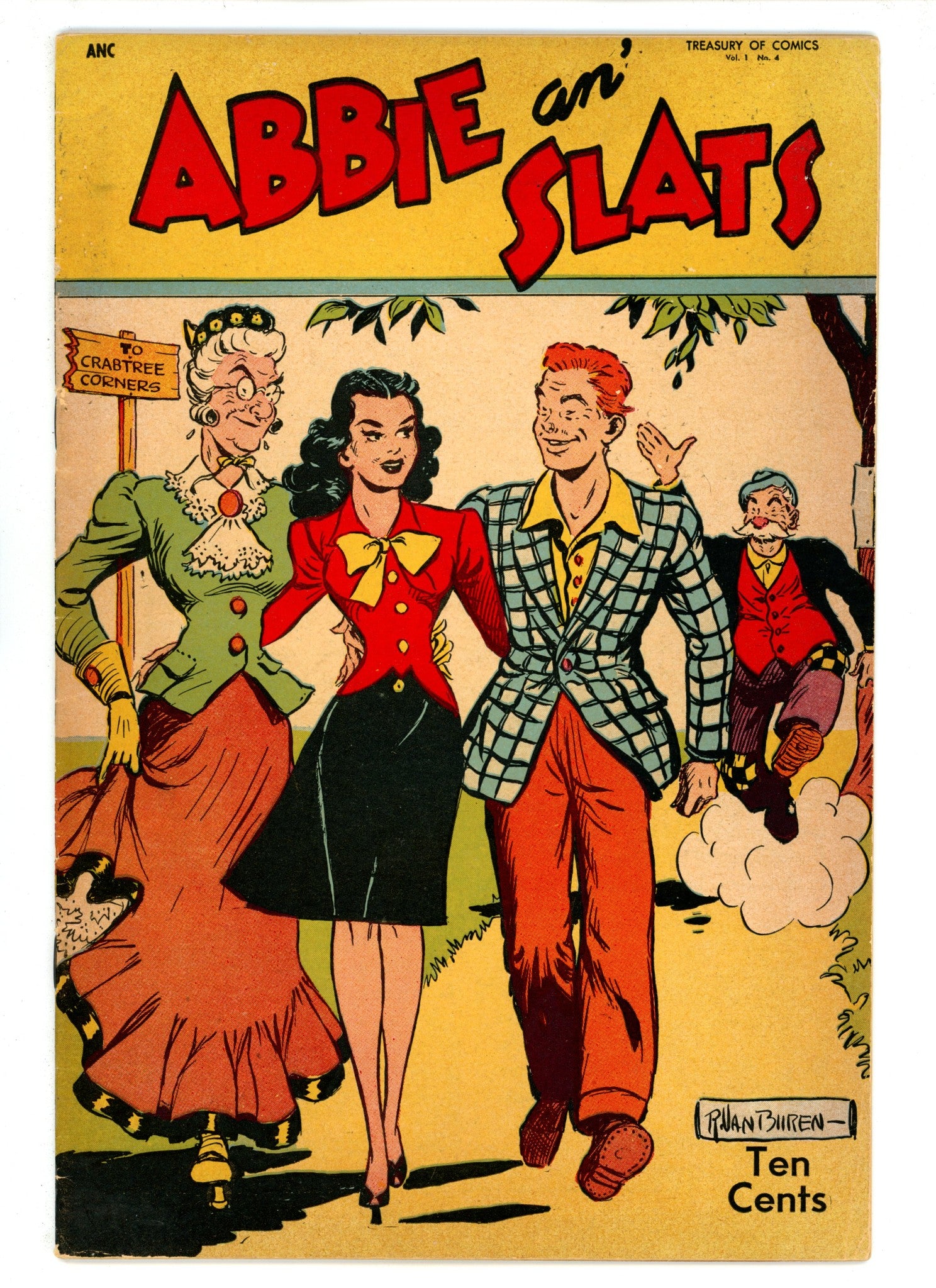 A Treasury of Comics 4 FN- (5.5) (1947) 