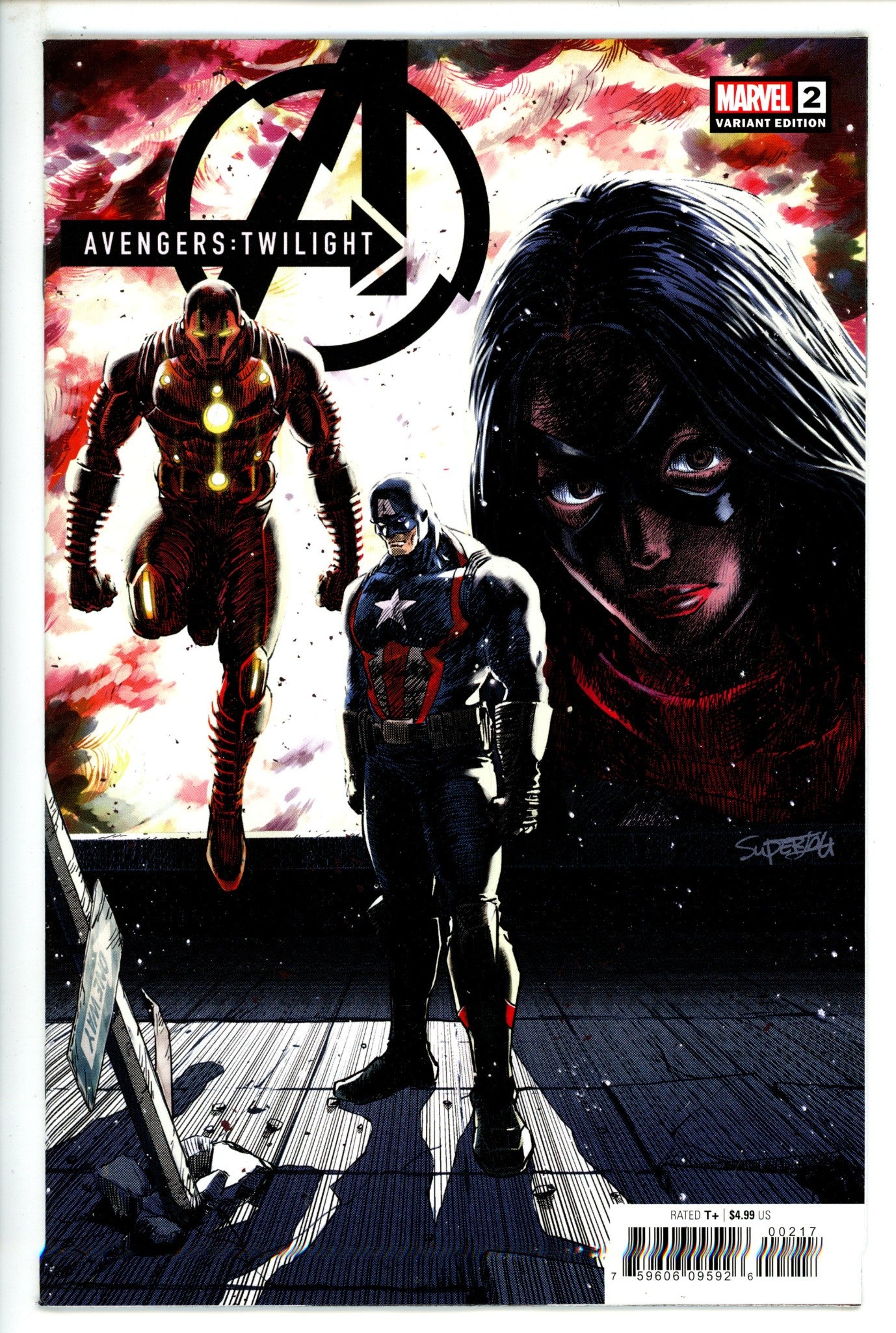 Avengers Twilight 2 Superlog Incentive Variant NM- (2024)