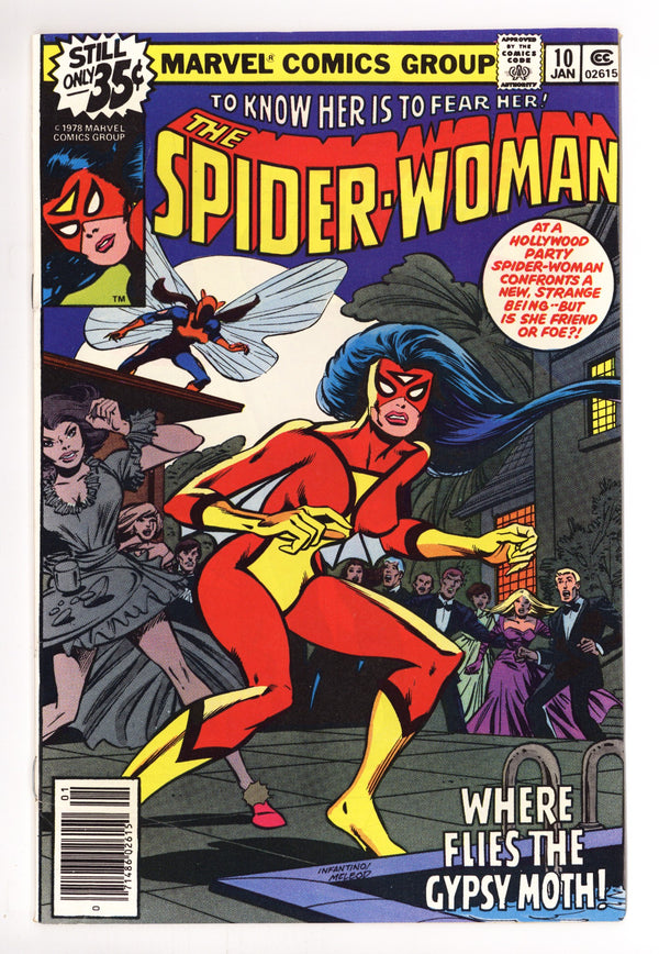 Spider-Woman Vol 1 10 Low Grade (1979)
