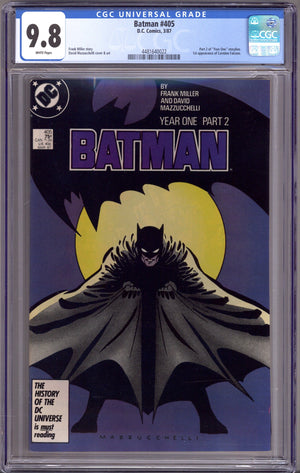 Batman Vol 1 405 CGC 9.8 (NM/M) (1987)