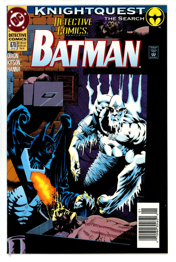 Detective Comics Vol 1 670 Newsstand NM (1993)