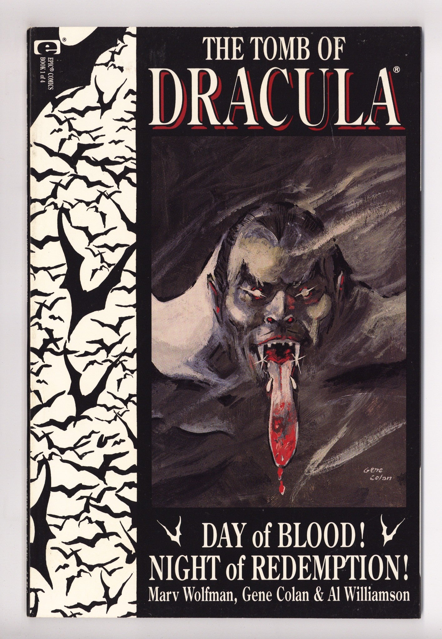 Tomb of Dracula Vol 3 1  High Grade   (1991)        
