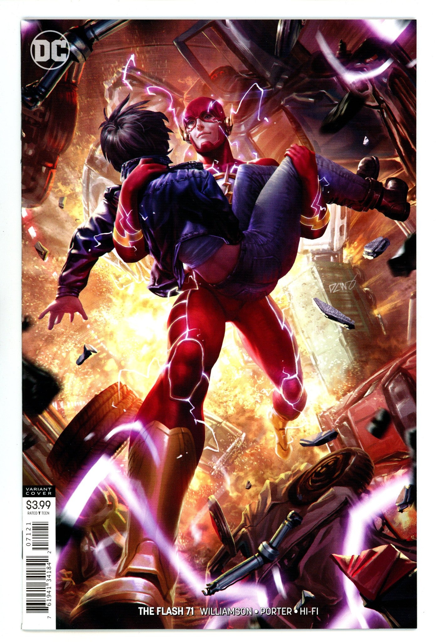 The Flash Vol 5 71 High Grade (2019) Chew Variant 