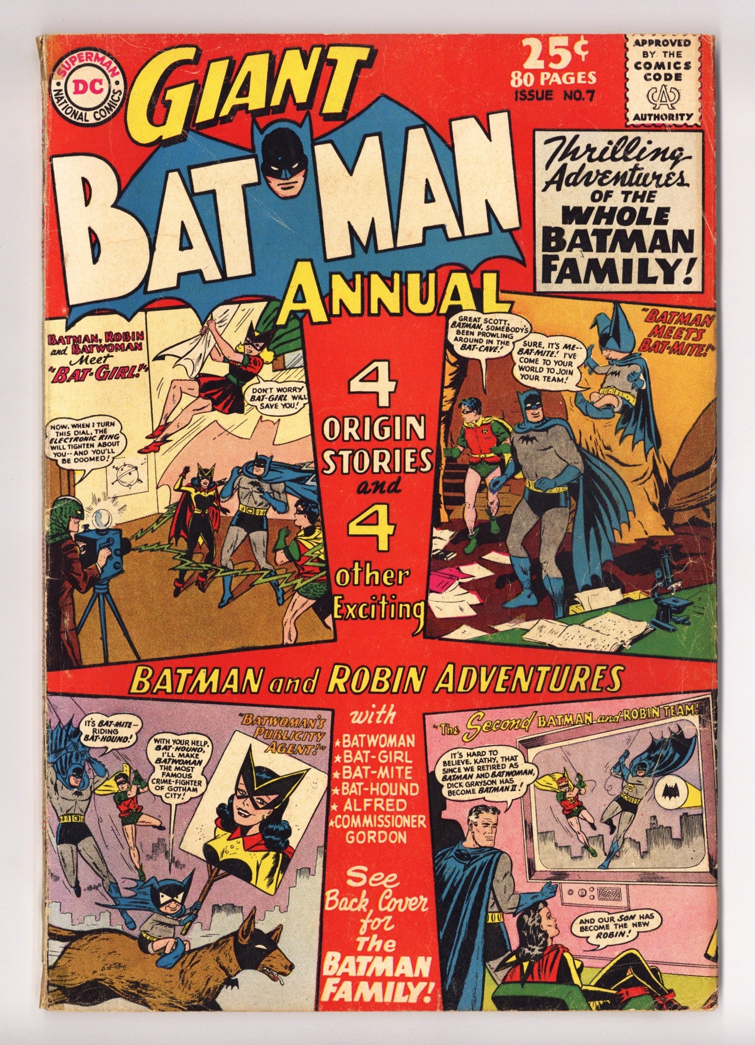 Batman Annual Vol 1 7 GD/VG (3.0) (1964) 