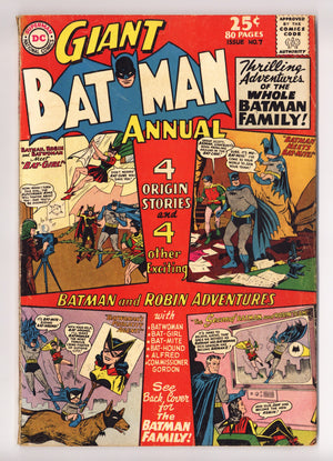 Batman Annual Vol 1 7 GD/VG (3.0) (1964)