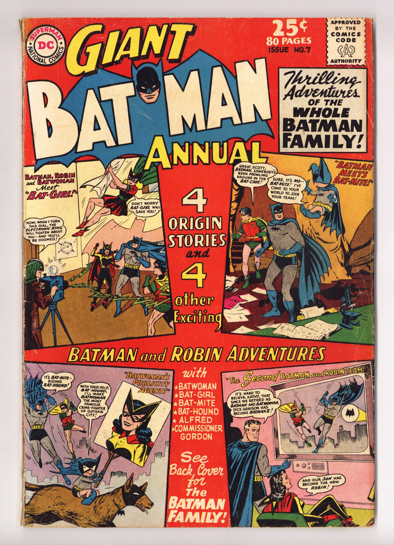 Batman Annual Vol 1 7 GD/VG (3.0) (1964) 