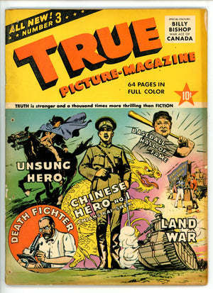 True Picture-Magazine 3 GD/VG (3.0) (1941) Canadian Edition 