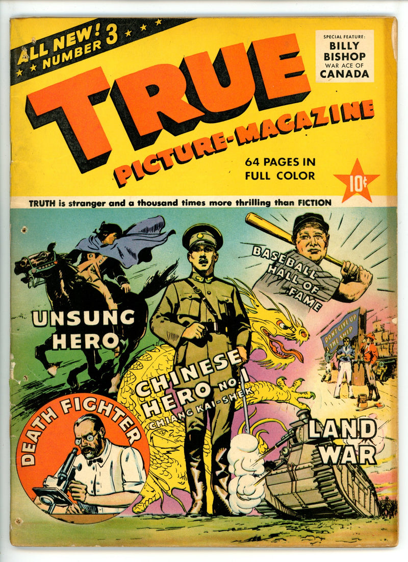 True Picture-Magazine 3 GD/VG (3.0) (1941) Canadian Edition 