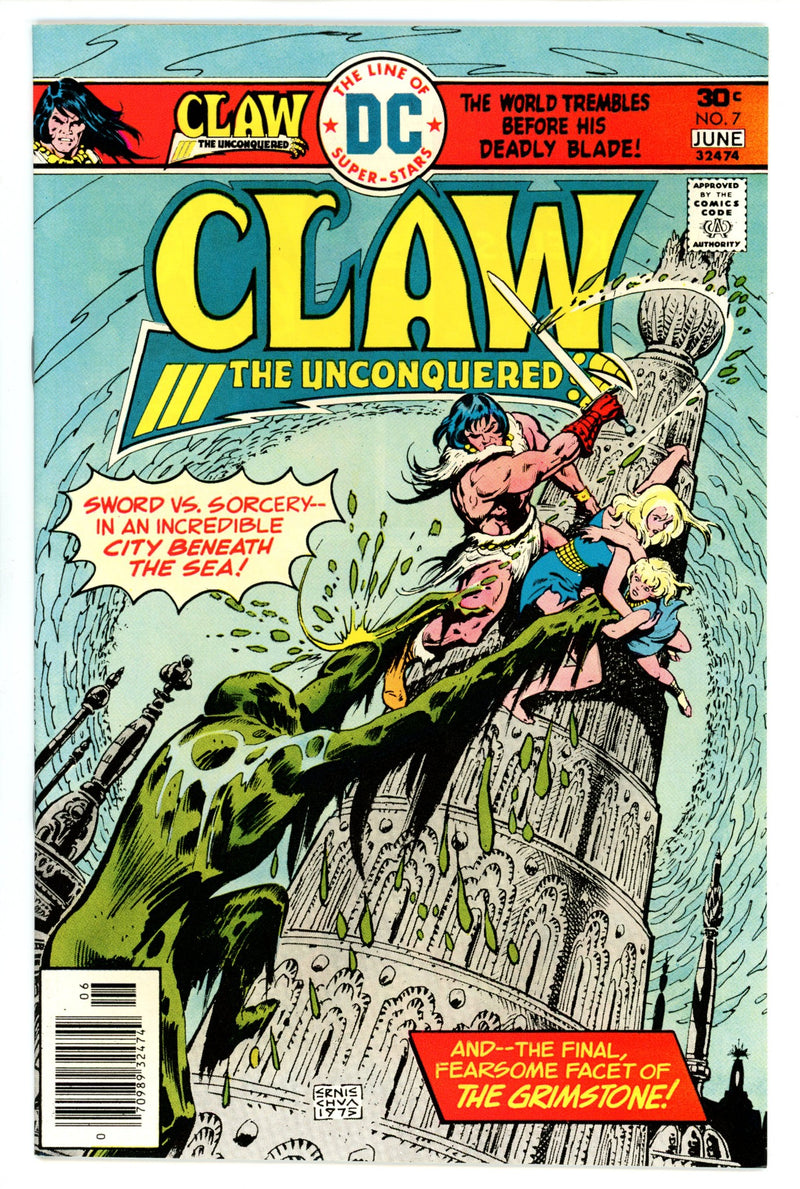 Claw the Unconquered Vol 1 7 NM- (9.2) (1976) 